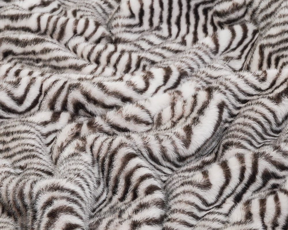 San Diego Safari Plush in Brown Zebra image 0