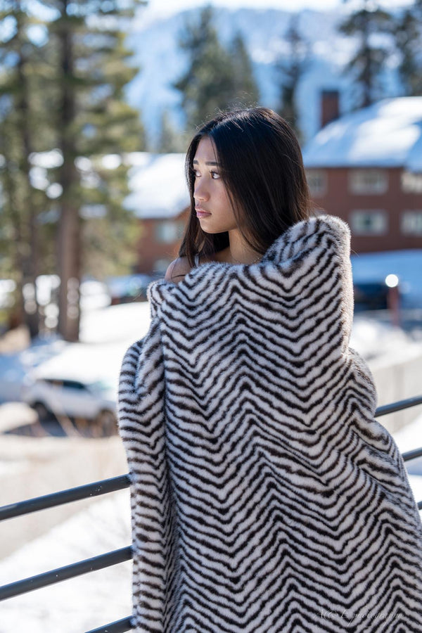 San Diego Safari Plush in Brown Zebra image 2