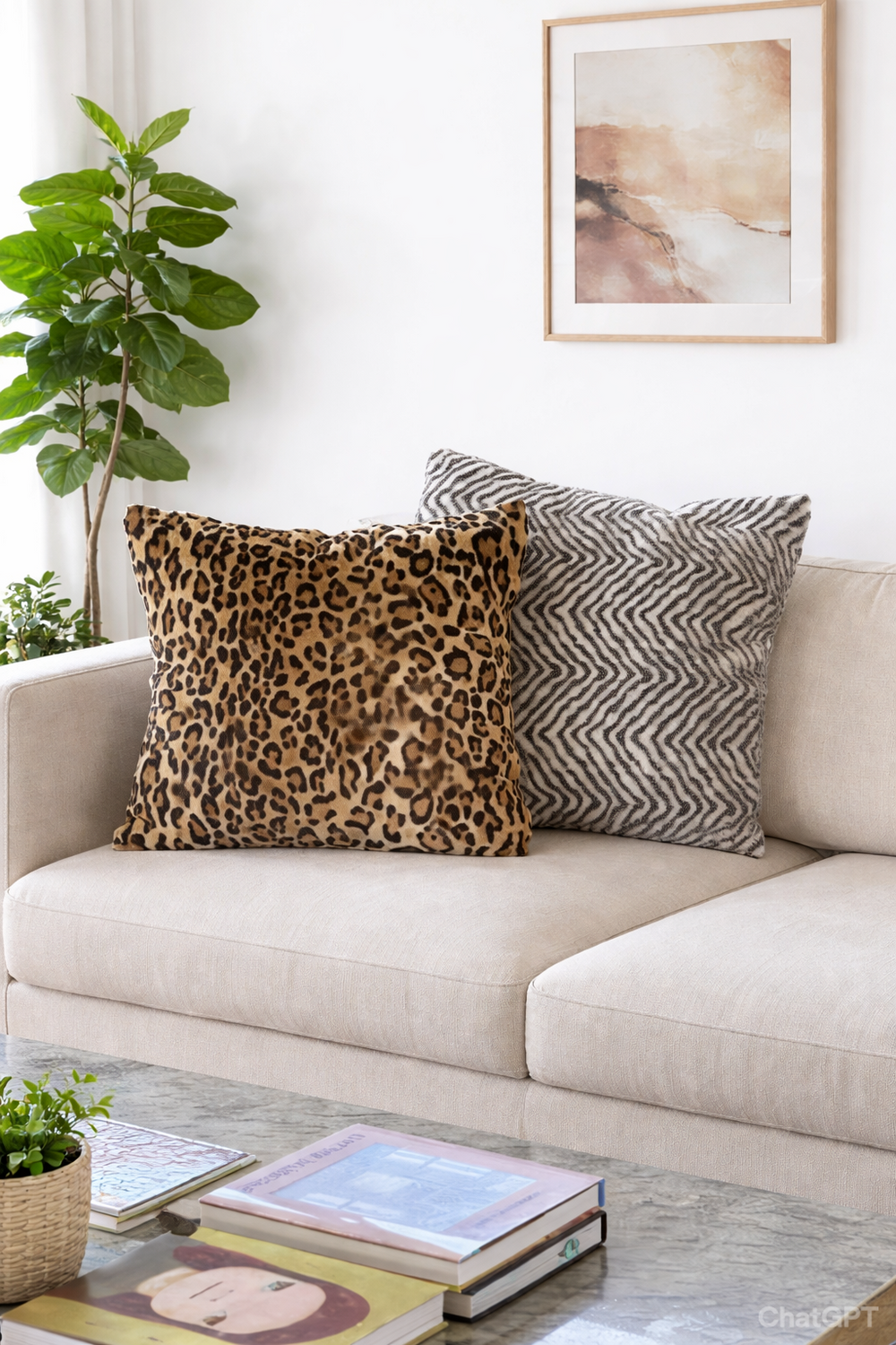 Pacific Faux Fur Pillow