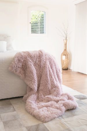 Palm Springs Faux Fur Personal Blanket