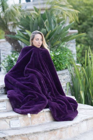 Carmel Cuddle In Scarlet, Navy, and Plum image 0