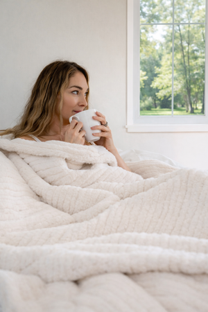 Malibu Faux Fur Throw Blanket