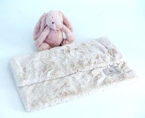 Baby Snuggle Blanket in Carmel Cuddle
