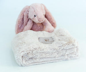 Baby Snuggle Blanket in Carmel Cuddle