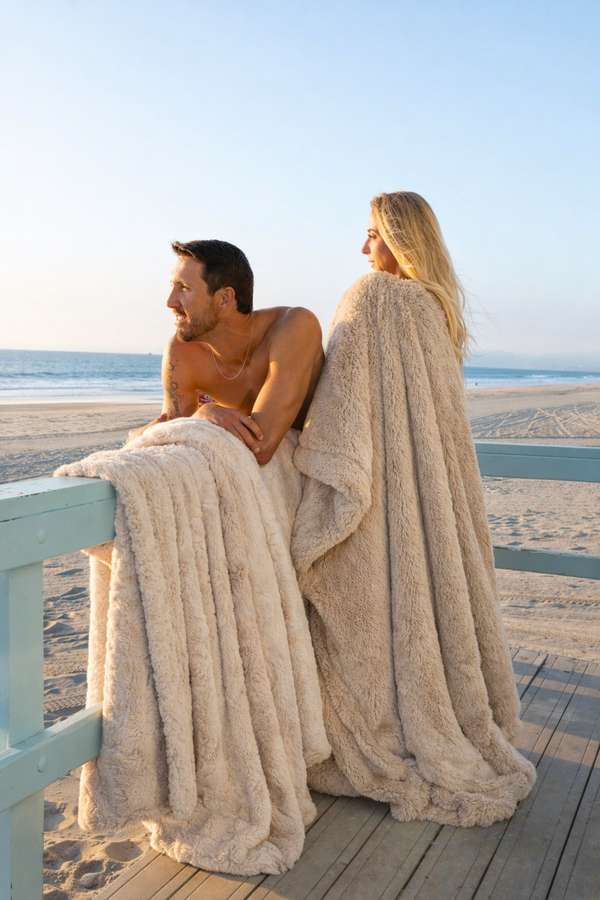 Hermosa Faux Fur Throw Blanket