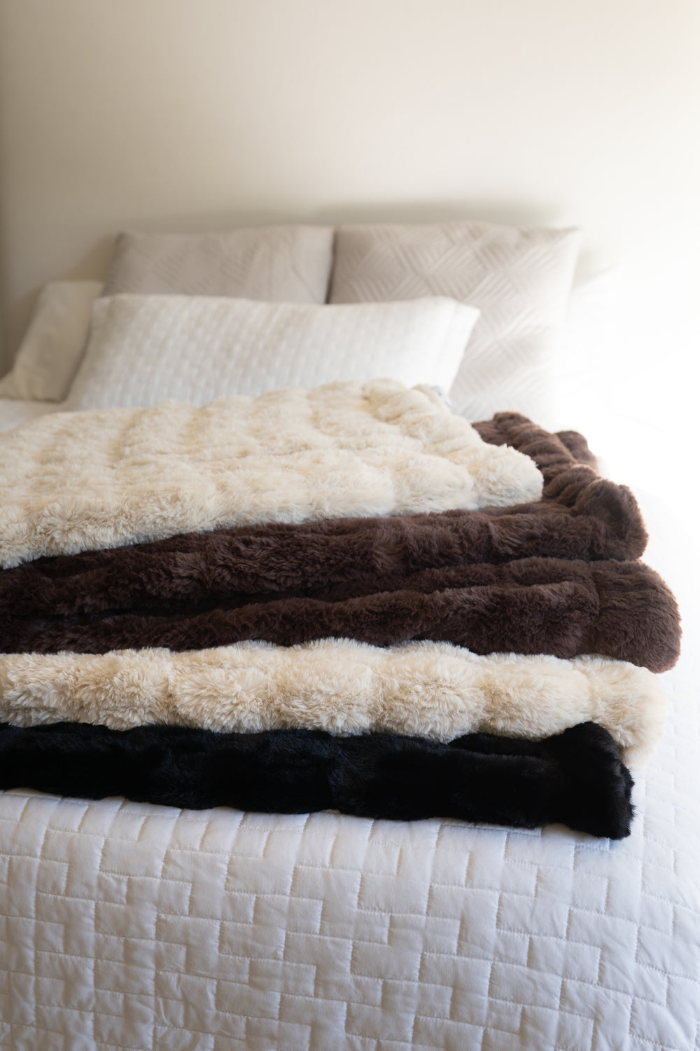 L.A. Escapade Faux Fur Throw Blanket