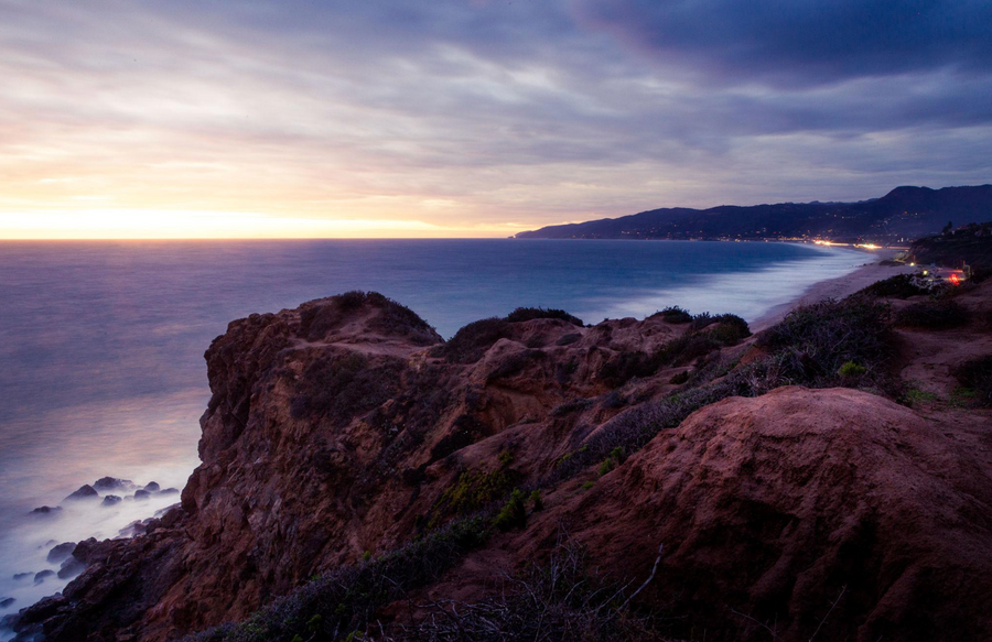 Sunset at Point Dume
