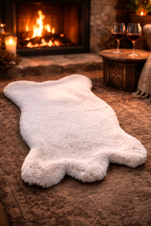 Saratoga Sheepskin Faux Fur Throw