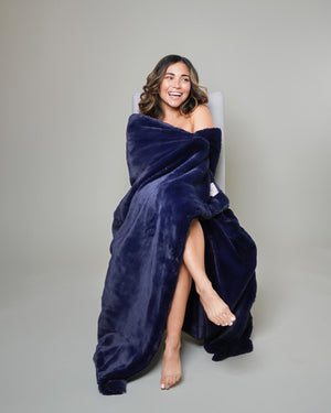 Carmel Cuddle In Scarlet, Navy, and Plum image 5