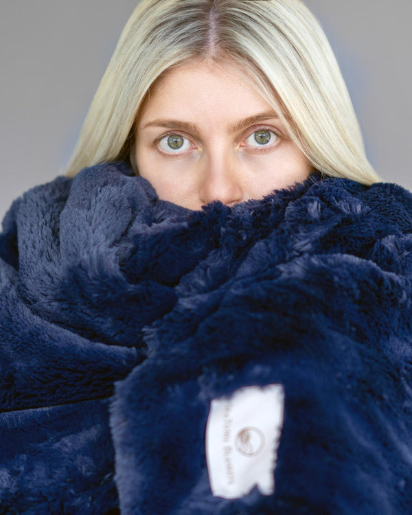 Carmel Cuddle In Scarlet, Navy, and Plum image 4